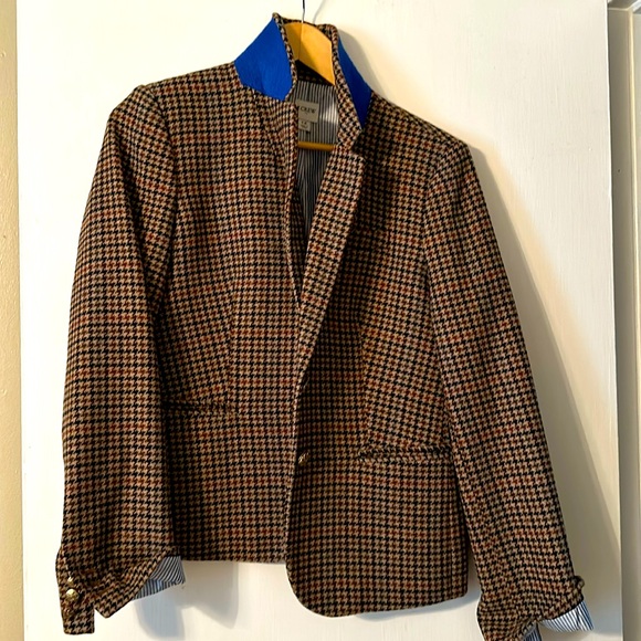 J. Crew Factory Jackets & Blazers - J. Crew Factory wool herringbone schoolboy blazer